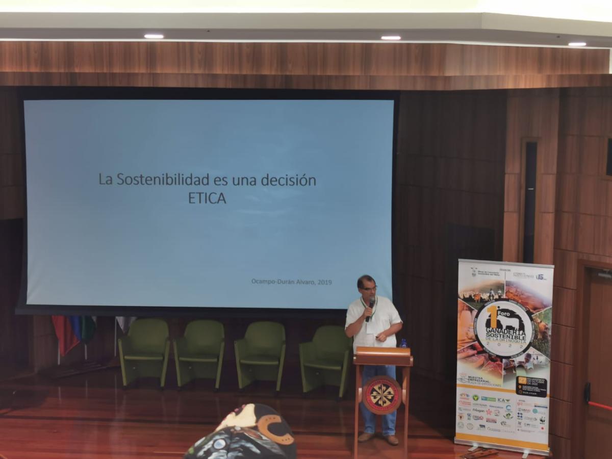 Conferencia Dr. Alvaro Ocampo - La sostenibilidad es una decisión Etica