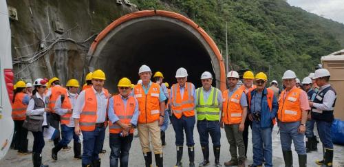 Recorrido guiado por el tercer tramo del proyecto vial Bogotá – Villavicencio 2018